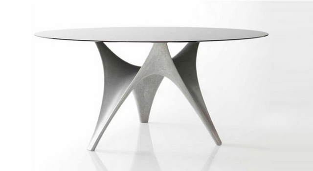 混凝土、混凝土桌子