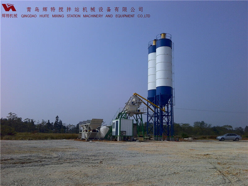 攪拌站HZS35易損件少，維護簡單，運行費用低