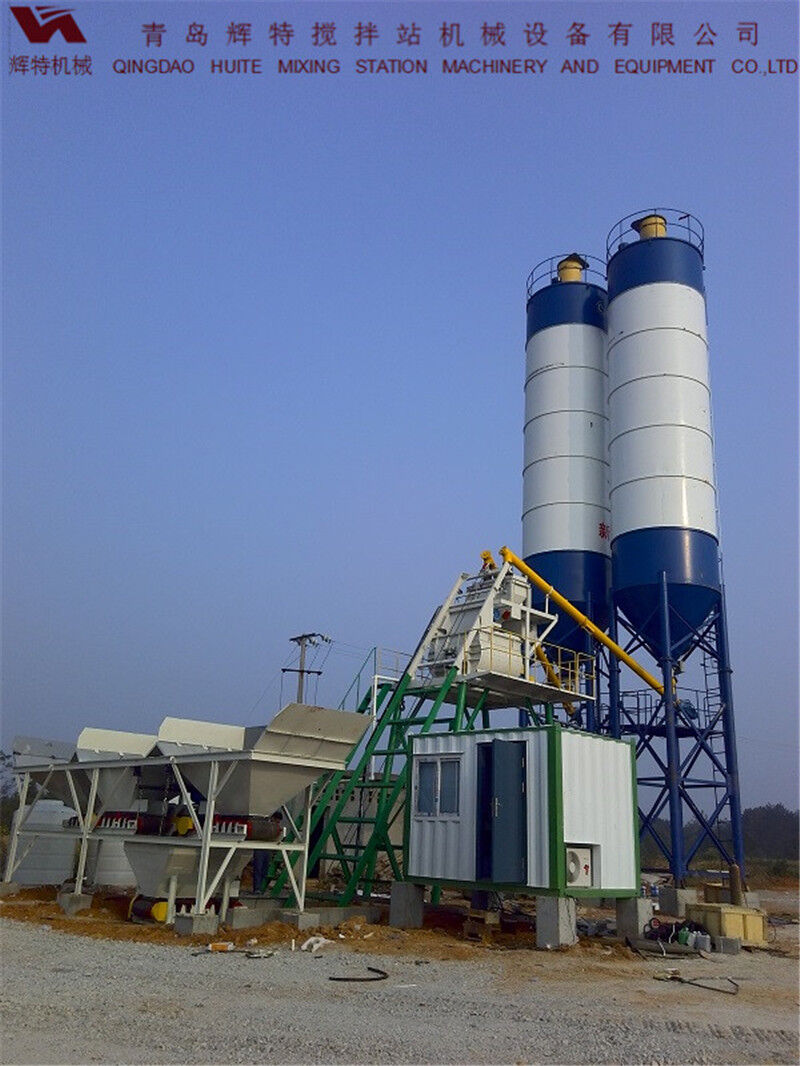 攪拌站HZS35易損件少，維護簡單，運行費用低