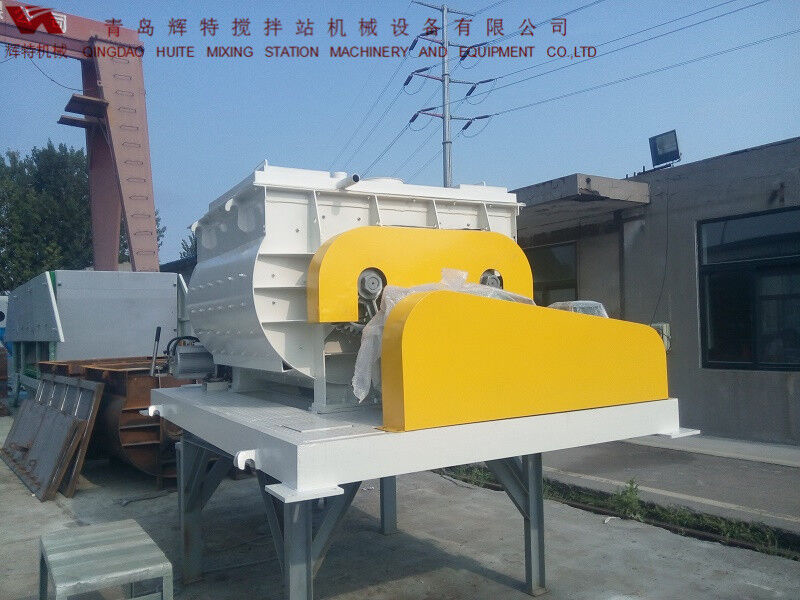 JS750攪拌臂采用偏心式設(shè)計(jì)，延長(zhǎng)使用壽命，青島輝特機(jī)械