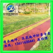 生態(tài)透水混凝土地坪，專用膠結(jié)料，上海軒景常年供應(yīng)