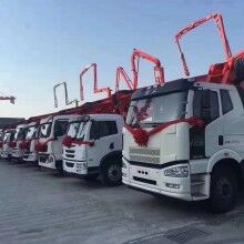 三一重工48米泵車(chē)臂架泵管 雙層耐磨泵管泵車(chē)租賃公司