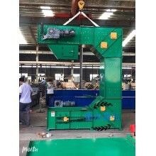 耐高溫1000°Z型提升機，全封閉，無揚塵，可實現(xiàn)多點進料